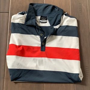 Nike Red White Blue Golf Shirt